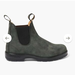 Blundstone Nubuck Chelsea Boots in Rustic Black. Women’s 9 / Men’s 7
